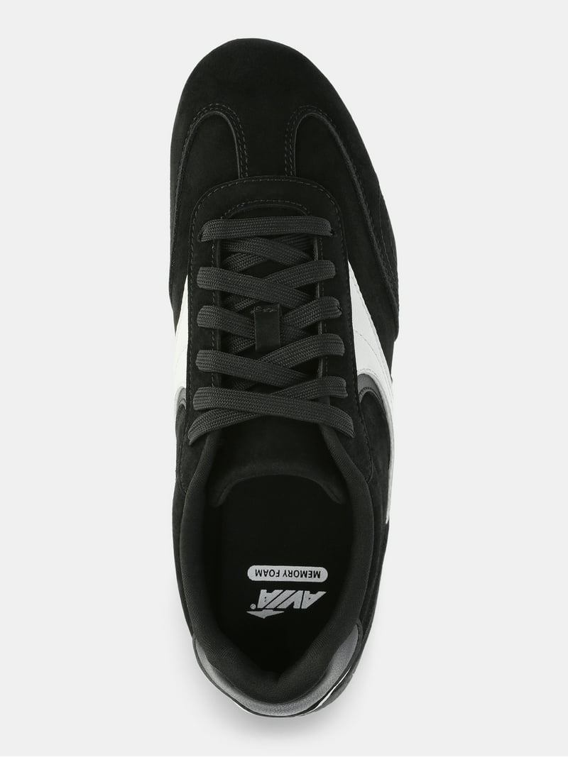 Avia Women's Faux Suede Athletic Lifestyle Sneakers - Walmart.com