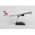 thumbnail image 3 of Boeing 777-200ER Commercial Aircraft "British Airways" White with Striped Tail "Gemini 200" Series 1/200 Diecast Model Airplane by GeminiJets, 3 of 7