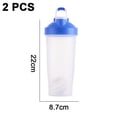 thumbnail image 2 of Plastic Protein Shake Bottle For Meal Replacement Shakes & Smoothies, Beverages, Mixing Salad Dressing, 2 of 5