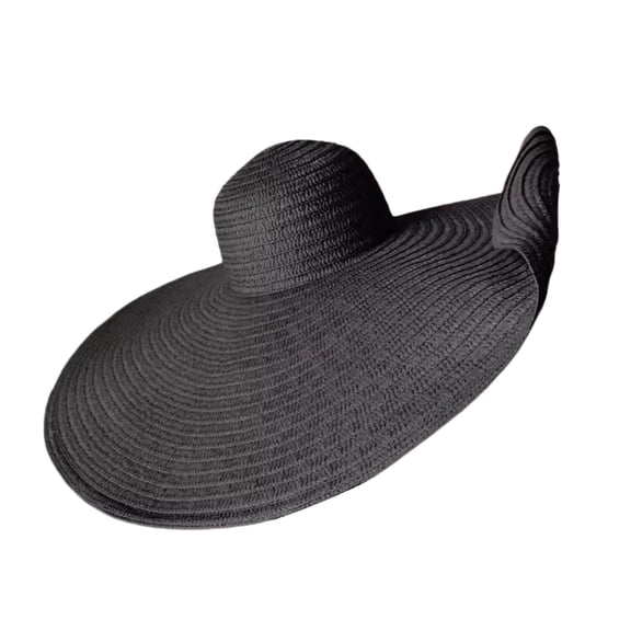 Hats For Women Black Sun Hats For Women Fashion Oversized Beach Covering Hats