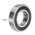 thumbnail image 3 of Uxcell Deep Groove Balls Bearings Double Seal Chrome Steel 40x80x18mm, 3 of 5
