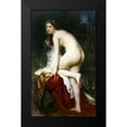 thumbnail image 2 of Bouguereau, William-Adolphe 12x18 Black Modern Framed Museum Art Print Titled - Baigneuse, 2 of 5