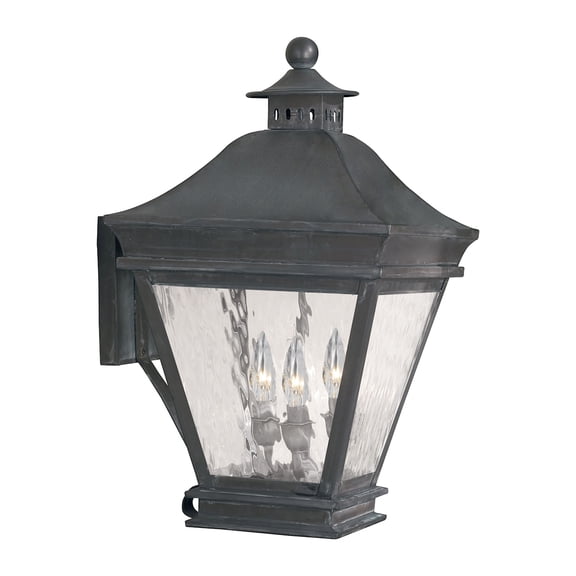 ELK Lighting Landings 5722-C 3-Light Outdoor Wall Sconce