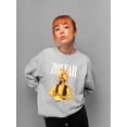 thumbnail image 2 of Officially Licensed Zoltar Vintage Psychic Graphic Women's Sweatshirt, 2 of 4