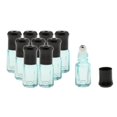 thumbnail image 3 of Paquete de 10 botellas Zulema Mini botellas enrollables Cian, 3 of 8