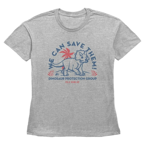 Womens Jurassic World We Can Save Them T Shirt