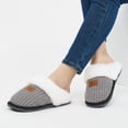 thumbnail image 7 of Ecetana Women's Fluffy Slippers Soft Comfort Memory Foam Indoor Outdoor House Slipper, 7 of 7