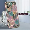 thumbnail image 4 of Flowers Phone Case For iPhone 15 13 14 Pro Max 12 11 Pro XS Max XR X 8 7 14 Plus SE 2022 2020 Silicone Shockproof Cover Coque, 4 of 7