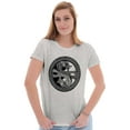 thumbnail image 3 of Dragon Yin Yang Style Symbol Balance Womens Fitted Plus Size Graphic Tee Brisco Brands 3X, 3 of 5