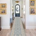 thumbnail image 3 of Vintage Boho Runner Rug 10ft - Non-Slip, Washable Kitchen Rugs - Ideal for Hallway, Entryway, Living Room, 3 of 8