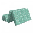 thumbnail image 2 of Abstract Foldable Mattress, Modern Curly Motif Doodle, 78.7" x 47.2", Seafoam and Mint Green, by Ambesonne, 2 of 6