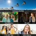 thumbnail image 5 of Digital Camera, 44MP FHD 1080P Camera for Kid with 16X Zoom Anti Shake, Compact Small Camera with 32GB SD Card, Digital Camera for Teens for Teens Girls Kids Adults(White), 5 of 7