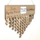 thumbnail image 3 of Calendario colgante de madera exquisito madera en blanco marco foto colgante ornamento artes y manualidades signo en blanco feliz cumpleaños decoraciones jm01315 Speravity HA011705-03, 3 of 7