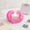 72#Hot Pink, variant on Multi‑Color Angel Wing Heart‑Shaped Plastic Candle Holder,Textured Feather Tealight Stand,Romantic Reusable Tabletop Ornament for Bedroom Wedding Party Home Decor