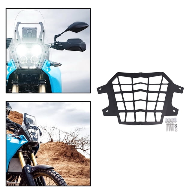 Cubierta protectora para parrilla de faro shamjiam para Xtz 700 2019-2021 Guardia de faro
