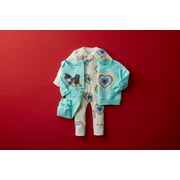 Paris Hilton x Monica + Andy Organic Cotton Baby First Moves Set, Sizes Preemie-18 Months