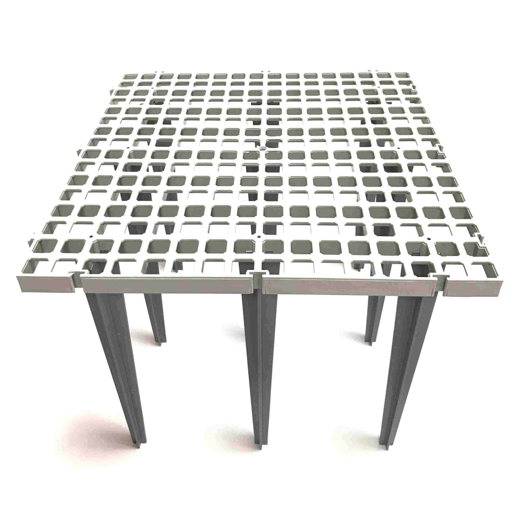 Hatching Time Slat Flooring (Hole: Large, Leg: Long), Easy To Clean, Durable Plastic, Broiler Pen Flooring, Kennel Flooring, Poultry Flooring System, Plastic Slat Floor, Chicken Flooring