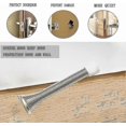thumbnail image 1 of Door Stopper Wall Protector,spring Door Stops, Flexible Heavy Duty Door Stop, Child Proof, Rust Proof, Protect Wall From Damage,with White Rubber Bump, 1 of 1