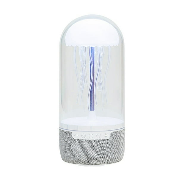 Altavoz Bluetooth con Lámpara de Medusa: de Cine en Casa Estéreo HiFi Portátil Colorido con Subwoofer de Sonido Envolvente 3D