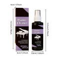 thumbnail image 5 of Piano Cleaning Spray under $5! Yannianjz Piano Key Cleaner Spray, Musical Instrument Care Solution for Piano, Guitar, Violin, Ukulele, Maintenance Polish for Keys, Strings, Wood, 5 of 9