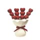 thumbnail image 1 of Postre lindo, tenedor de frutas, vajilla para el hogar, tanque de almacenamiento de cerámica creativa de alto valor, juego de tenedor pequeño de acero inoxidable, 1 of 5