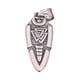 thumbnail image 1 of Sonducket Collar con colgante de aleación para hombre, declaración con estilo, accesorio versátil y elegante, colgante para hombre Ropa, zapatos y accesorios Miscelánea colgante de plata, 1 of 6