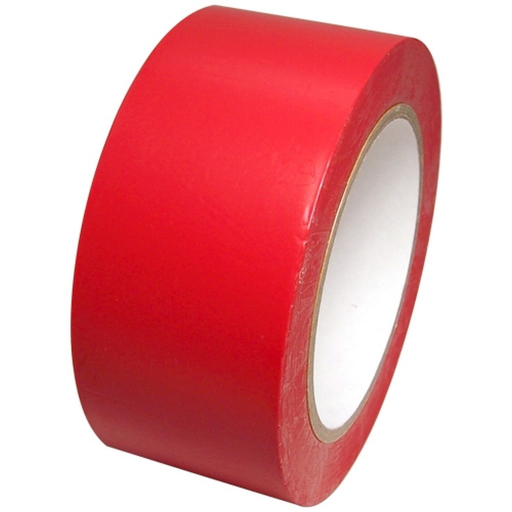 Red Vinyl Tape 2 X 36 Yard Roll