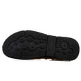 thumbnail image 6 of Hicooer GOOHIK Mens Closed Toe Sandals, Sport Sandals Casual Leather Handmade Sandals Adjustable Fisherman Beach Sandals For Outdoor Walking Driving Brown, 6 of 8