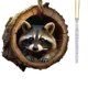 thumbnail image 1 of LUVCLS Adorno colgante de animales navideños, adorno de acrílico para árbol de Navidad, adorno navideño de animales, CALIENTE, 1 of 7