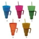 thumbnail image 4 of Monstrate Taza de paja multifuncional con asa para beber y picar fácilmente palomitas de maíz taza de bebidas taza de palomitas de maíz taza Barra de herramientas Amarillo (color sólido) 901-1000ml, 4 of 6