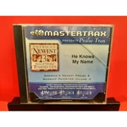 Mastertrax Presents Praise Trax He Knows My Name (Music CD)