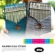 thumbnail image 5 of Calcomanía de escala de Kalimba Pegatina de escala Kalimba 5 uds. dedo pulgar Piano nota clave pegatinas piezas de instrumentos musicales s para principiantes Barbie Nuevos Originales, 5 of 9