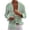 Green, variant on Mens Lightweight Casual Shirts Long Sleeve Breathable Tshirts Spread Collar Button Up Leisure Tops Soft Breathable Loose Fit Beach Travel Outdoor Vacation Blouse