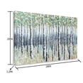 thumbnail image 2 of Yihui Arts Abstract Birch Tree Canvas Wall Art for Bathroom Bedroom Clearance, 2 of 6