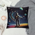 thumbnail image 2 of Sheronv Space Digital Art Sci-Fi Graphic Decorative Throw Pillow Cover for Home Couch Living Room Bed Sofa 1PC 20x20in, 2 of 5