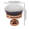 thumbnail image 2 of Brush Extra Large Body Powder Brush – Soft For Face & Body Makeup Blending And Smooth Finish Brown-7X5.2Cm, 2 of 6