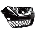 thumbnail image 2 of Grille Assembly Compatible With 2016-2017 Nissan Maxima Black Shell and Insert, 2 of 3