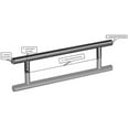thumbnail image 2 of Pandora Hardware - Solid Stainless Steel Bar Handle Brushed Nickel Cabinet Pull - Size 2" - 24", 2 of 3