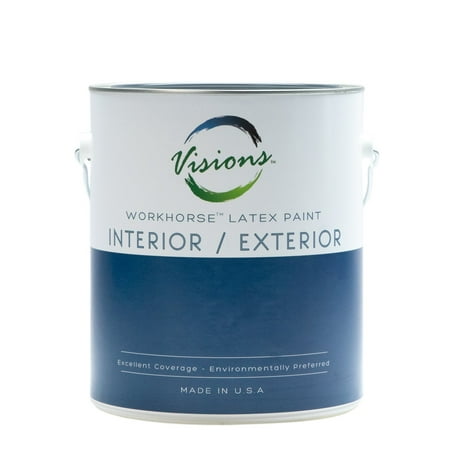 Visions Workhorse Interior/Exterior 1 gallon Scone Flat
