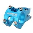 thumbnail image 2 of Vástago de bicicleta Lixada Vástago de Manilar de Bicicleta Ciclismo MTB Bici de Montaña Aleación de Aluminio 31.8mm (Azul), 2 of 7