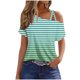 thumbnail image 1 of Camiseta de Manga Corta de Camiseta Casual de Manga Corta de Camiseta Casual de Manga Corta Hecha de Cómodo Estante de Imitación para Todo el Uso de Temporada, Camisetas de Mujer, 1 of 5