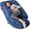 Blue, variant on 60 Inch Full Body Pregnancy Pillows for Sleeping Cooling Pregnancy Pillow,U Shaped Pregnancy Body Pillow,Maternity Pillows for Pregnant Women with Removable Washable Velvet Cover.(Grey)