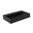 thumbnail image 3 of Claire 30" Rectangle Wall-Mount Bathroom Sink in Matte Black, 3 of 11