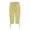 Yellow, variant on Bmisegm Women Shorts Casual Five Eighths Length Elastic Drawstring Casual Bottoms with Pockets Shorts for Women Sky Blue S