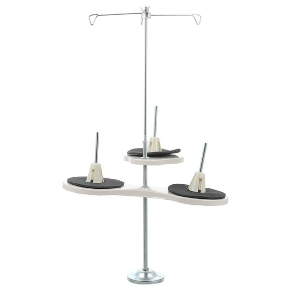 LEORX Assorted Color Sewing Thread Stand with Sturdy Iron Construction