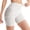 White, variant on High Waist Sheer Mesh Tummy Control Shapewear Shorts for Women Lightweight Breathable Body Shaper Anti Chafing Shorts