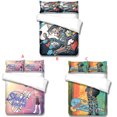 thumbnail image 3 of Wosthever Juego de cama de 3 piezas, funda de edredón de microfibra con fundas de almohada, dibujos animados para niños, tema deportivo, juegos de cama Juegos de cama LYCLB210925029 XL, 3 of 6