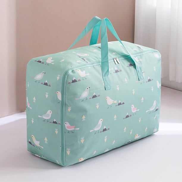 Fiudx Liquidación De Ahorros De Verano Bolsa De Almacenamiento Grande - organizador De Ropa De Tela Oxford - Bolsa De Embalaje Para Mudanza - Bolsa De Almacenamiento - Viaje De Colcha De Viaje