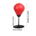 thumbnail image 3 of Speed Boxing Desktop Punching Bag Sports With Suction Base Muay Thai Bag Punch Yoga Handstand Trainer Yoga Set with Strap Metal Straps Yoga Stretching Belt for Exercise Yoga Straps And Set Plank Board, 3 of 6