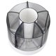 thumbnail image 4 of Pen Organizer Cup Rotatable Design Stationery Office Use Grey 14X14X14CM 1Set, 4 of 5